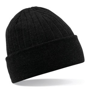 Beechfield B447 - Thinsulate Beanie Black