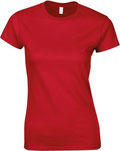 Gildan GI6400L - Women's 100% Cotton T-Shirt Red