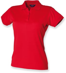 Henbury H476 - Ladies Coolplus® Wicking Piqué Polo Shirt