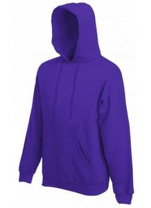 Fruit of the Loom SS224 - Classic 80/20 hooded sweatshirt Purple
