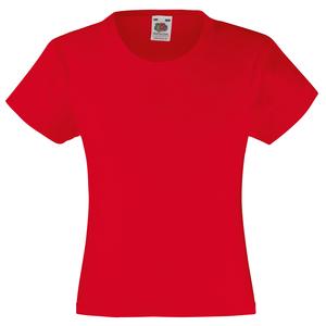 Fruit of the Loom SS005 - Slim Fit Girl T-Shirt Valueweight