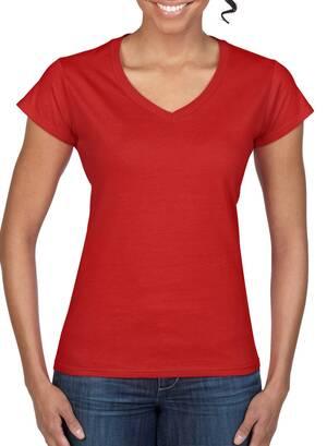 Gildan GD078 - Softstyle™ womens v-neck t-shirt