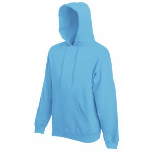 Fruit of the Loom 62-208-0 - Men's Hooded Sweat Azure Blue