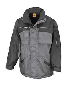 Result Work-Guard R72 - Heavy Duty Combo Coat Grey/Black