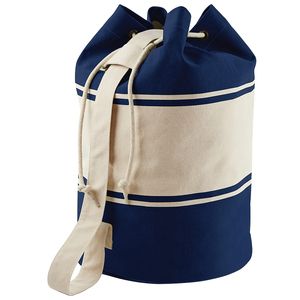 Quadra QD027 - Canvas duffle Navy / Natural