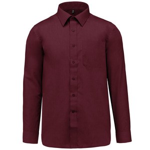 Kariban K545 - JOFREY - MENS LONG SLEEVE EASY CARE POLYCOTTON POPLIN SHIRT