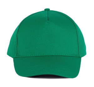 K-up KP116 - COTTON CAP - 5 PANELS Kelly Green