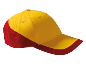 K-up KP045 - RACING - BI-COLOUR 6 PANEL CAP