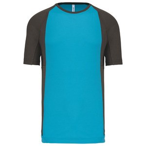 ProAct PA467 - MENS BICOLOUR SHORT SLEEVE CREW NECK T-SHIRT