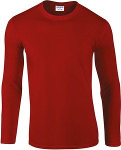 Gildan GI64400 - Softstyle Adult Long Sleeve T-Shirt Red