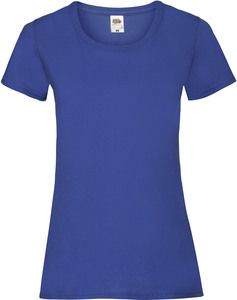 Fruit of the Loom SC61372 - Women's Cotton T-Shirt Royal Blue