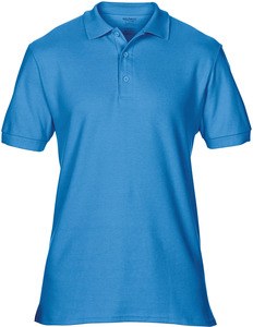 Gildan GI85800 - PREMIUM COTTON ADULT DOUBLE PIQUÉ SPORT SHIRT Sapphire