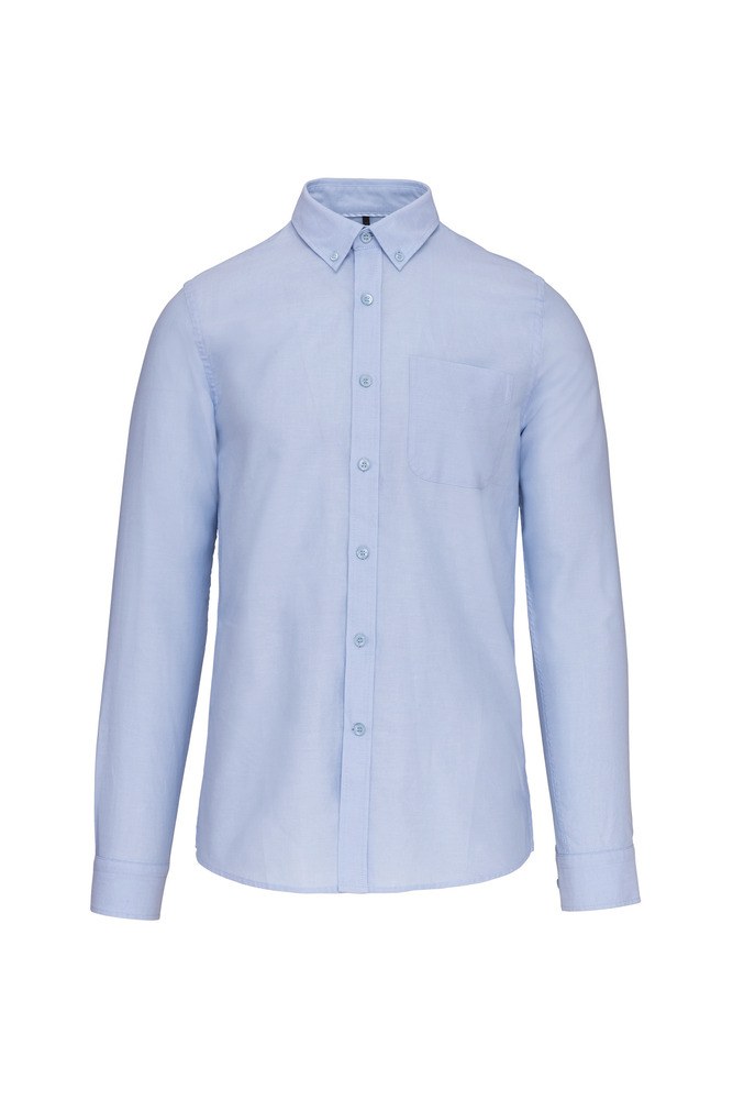 Kariban K516 - MEN'S LONG SLEEVE WASHED OXFORD SHIRT