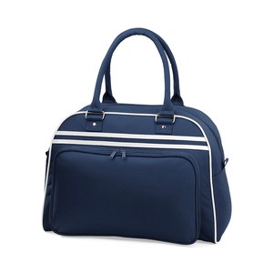 Bag Base BG75 - RETRO BOWLING BAG French Navy / White