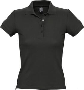 SOL'S 11310 - PEOPLE Women's Polo Shirt Black