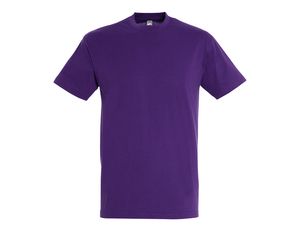SOL'S 11380 - REGENT Unisex Round Collar T Shirt Violet foncé