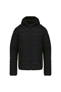 Kariban K6112 - Kids' lightweight hooded down jacket Black