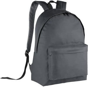 Kimood KI0131 - Classic backpack - Junior version Dark Grey / Black