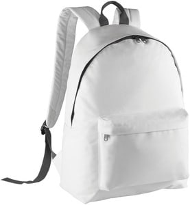 Kimood KI0131 - Classic backpack - Junior version White / Dark Grey