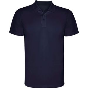 Roly PO0404 - MONZHA Short-sleeve technical polo-shirt Navy Blue