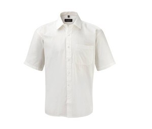 Russell Collection JZ937 - Mens Short Sleeve Shirt 100% Cotton