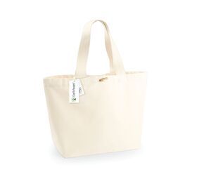 Westford mill WM855 - Large Shopping Bag 100% Organic Natural