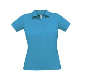 B&C BC412 - Saffron women's polo shirt 100% cotton Atoll