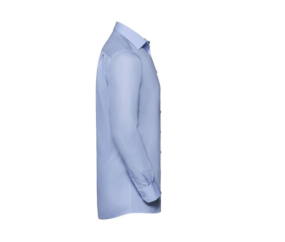 Russell Collection JZ962 - Long Sleeve Herringbone Shirt