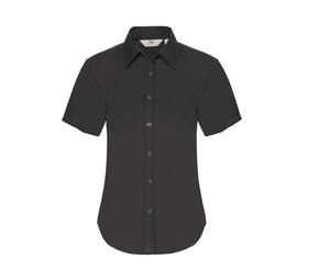 Fruit of the Loom SC406 - Women's Oxford Shirt Black