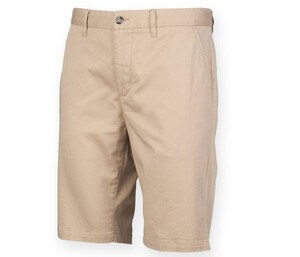 Front row FR605 - Mens Stretch Chino Shorts Stone
