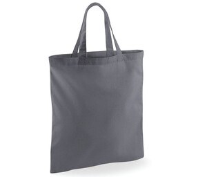 Westford mill W101S - Shopping bag with short handles Graphite Grey