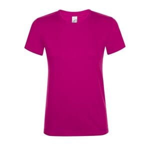 SOL'S 01825 - REGENT WOMEN Round Collar T Shirt Fuchsia