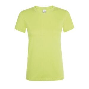 SOL'S 01825 - REGENT WOMEN Round Collar T Shirt Apple Green