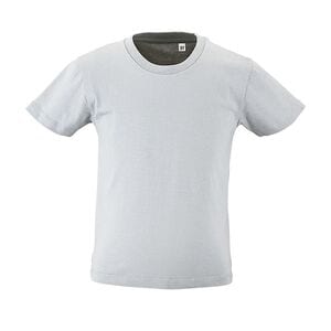 SOL'S 02078 - Milo Kids Kids Round Neck Short Sleeve T Shirt Pure Grey