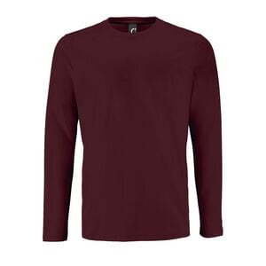 SOL'S 02074 - Imperial LSL MEN Long Sleeve T Shirt Oxblood