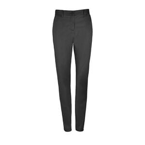 SOL'S 02918 - Jared Women Women’S Satin Stretch Trousers Black