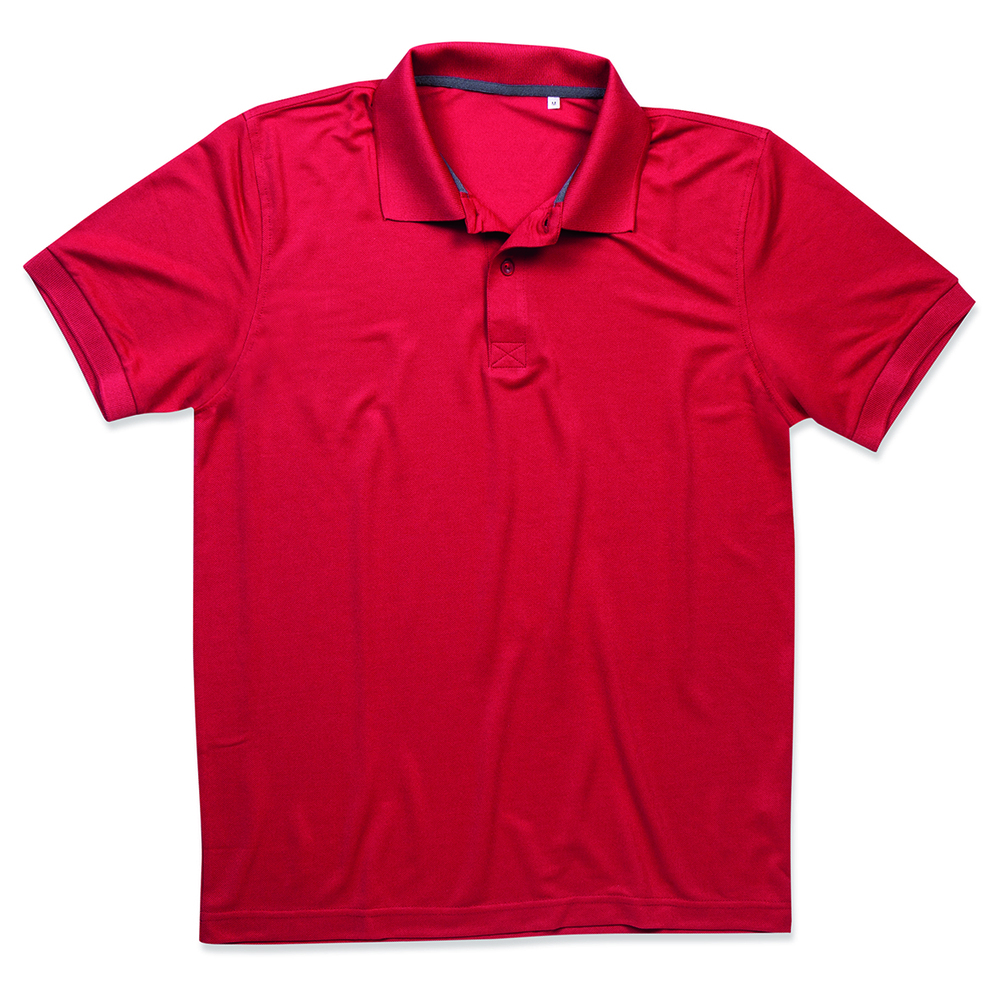 Stedman STE8050 - Men's ss active pique short sleeve polo shirt