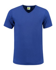 Lemon & Soda LEM1264 - T-shirt V-neck cot/elast SS for him Royal Blue