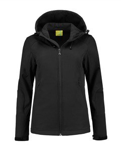 Lemon & Soda LEM3627 - Jacket Hooded Softshell for her Black