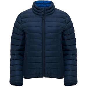 Roly RA5095 - FINLAND WOMAN Women's quilted jacket with feather touch padding Navy Blue
