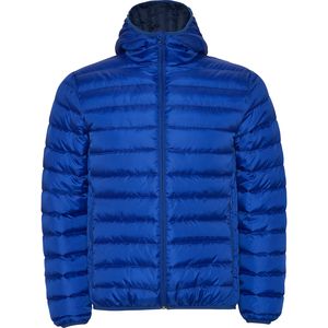Roly RA5090 - NORWAY Men's feather touch quilted jacket with fitted hood Electric Blue