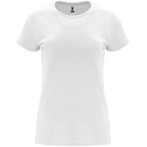 Roly CA6683 - CAPRI Fitted short-sleeve t-shirt for women White
