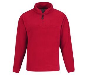 B&C BC610 - Mens Zipped Collar Fleece