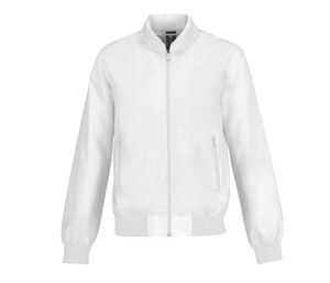 B&C BC963 - Jacket bomber man White