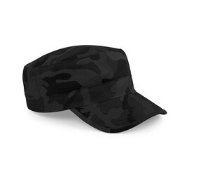 Beechfield BF033 - Camouflage Military Cap Midnight Camo