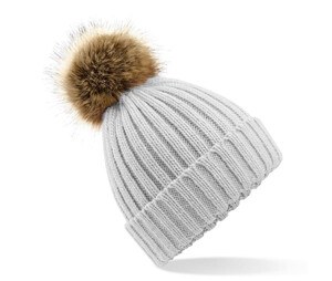 Beechfield BF412 - Big mesh Pop Pom beanie