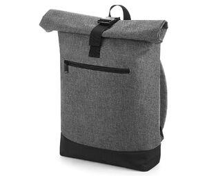Bag Base BG855 - Roller Closure Backpack Grey Marl/Black