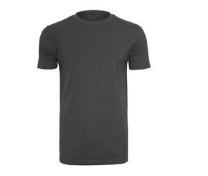 Build Your Brand BY004 - Round neck t-shirt Charcoal
