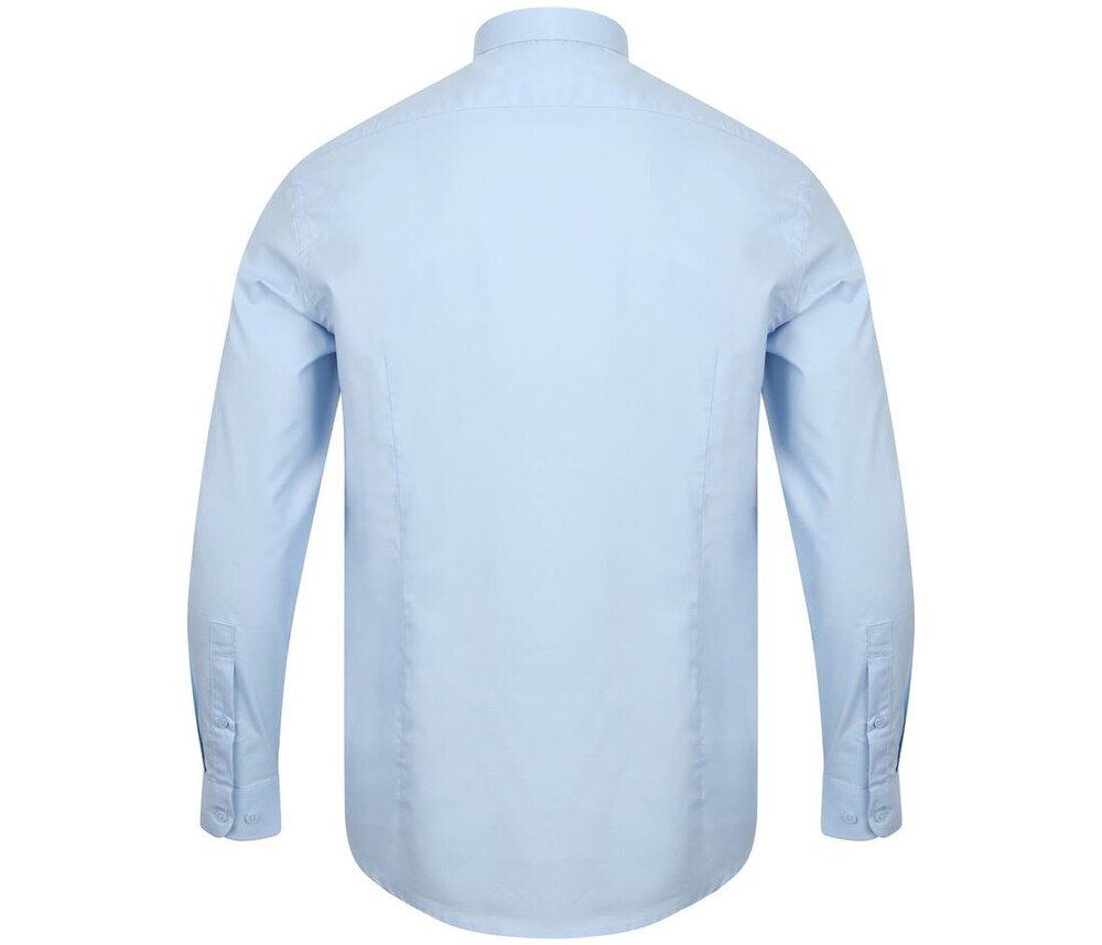 HENBURY HY532 - MEN'S LONG SLEEVED STRETCH SHIRT