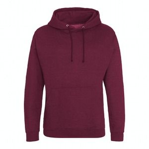 AWDIS JUST HOODS JH001 - Hooded sweatshirt Burgundy Smoke